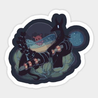 Depths Sticker